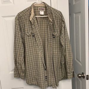 Vintage wrangler button down